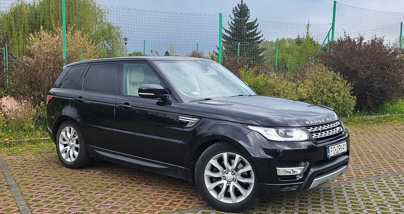 Land Rover Range Rover Sport cena 129000 przebieg: 182778, rok produkcji 2017 z Szczecin małe 781